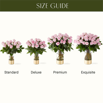 Picture Perfect Pink Rose Bouquet –  Mulhearn Flowers Llc, West Monroe LA