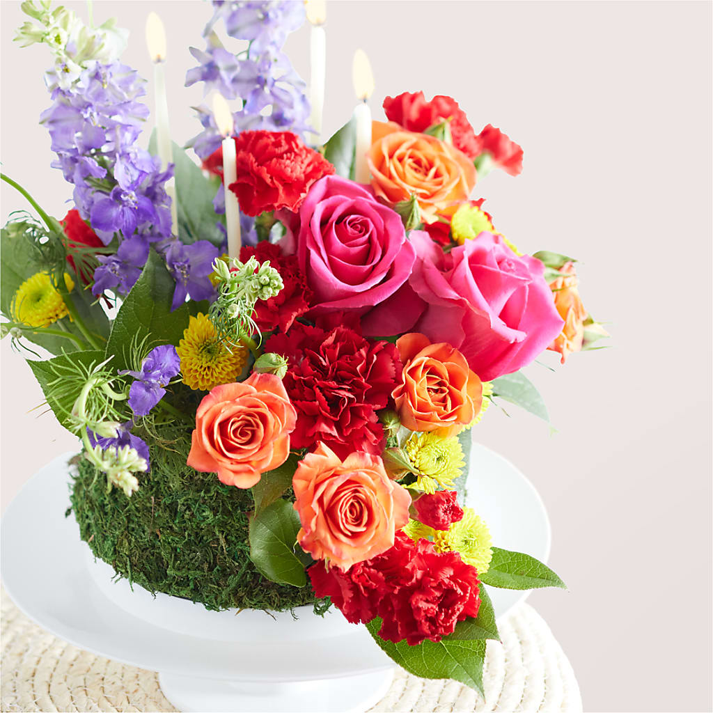 Best Year Yet Floral Cake –  Mulhearn Flowers Llc, West Monroe LA