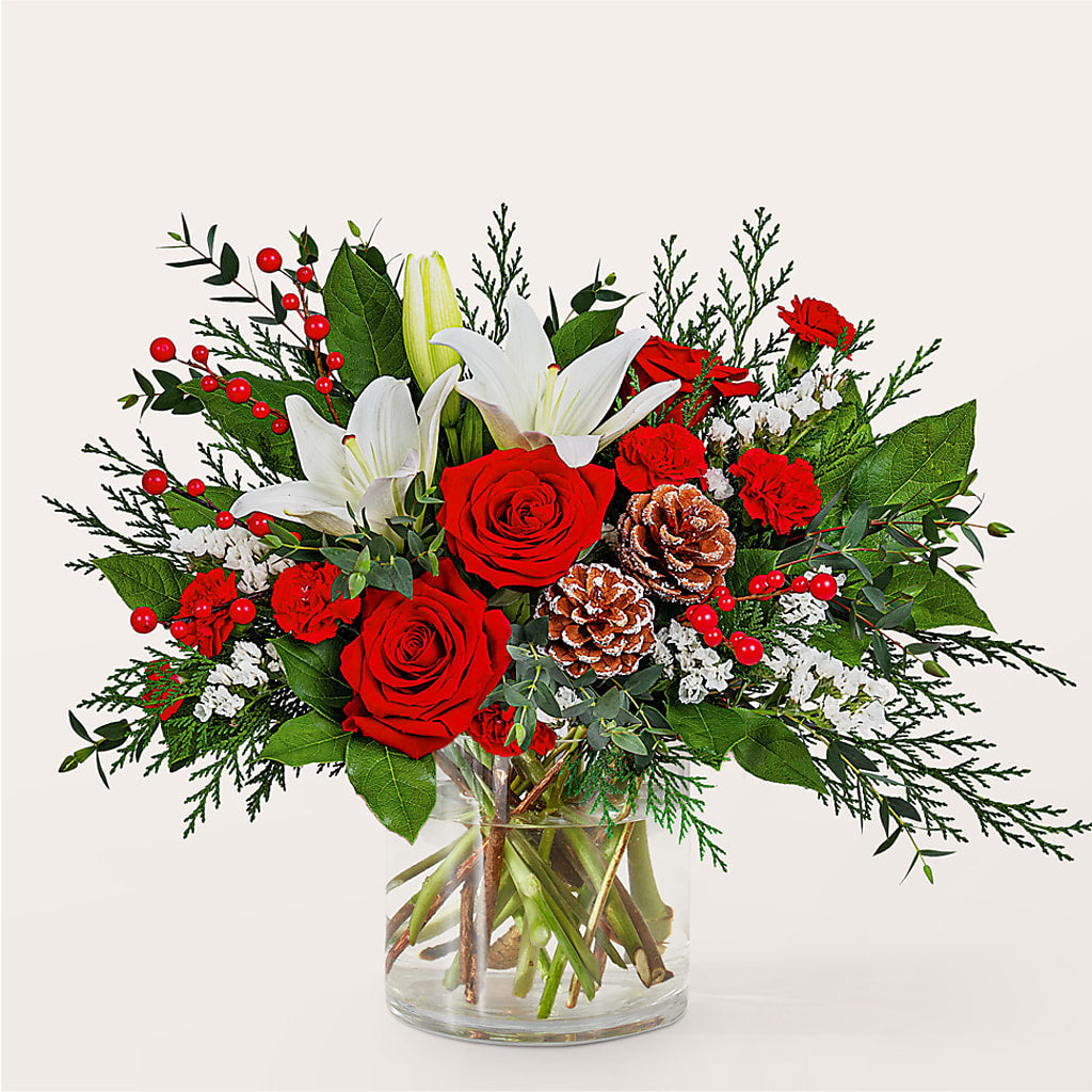 Best in Snow Bouquet –  Mulhearn Flowers Llc, West Monroe LA