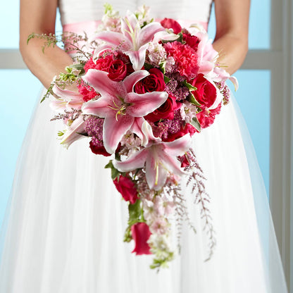 Lily & Rose Bouquet –  Mulhearn Flowers Llc, West Monroe LA