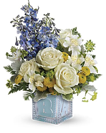 WELCOME LITTLE ONE BOUQUET –  Mulhearn Flowers Llc, West Monroe LA